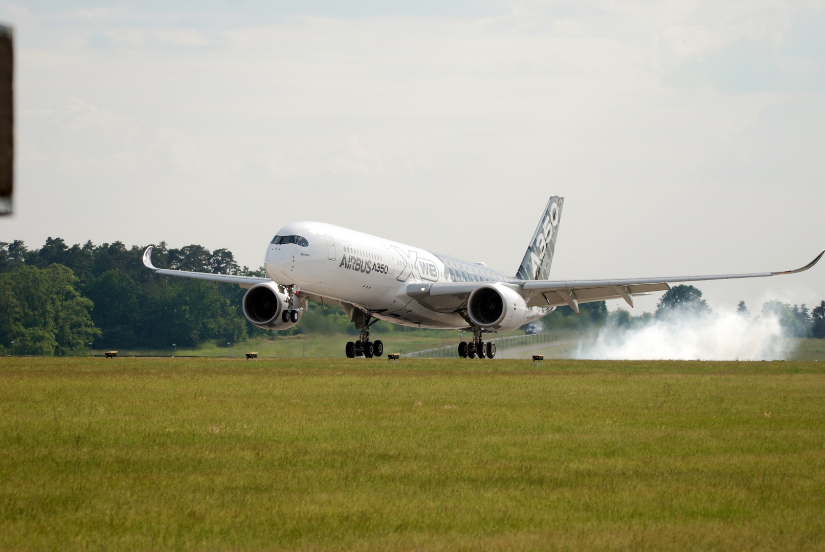 Landung des A350