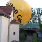 Landung etwas außerplanmäßig