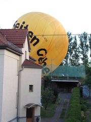 Landung etwas außerplanmäßig