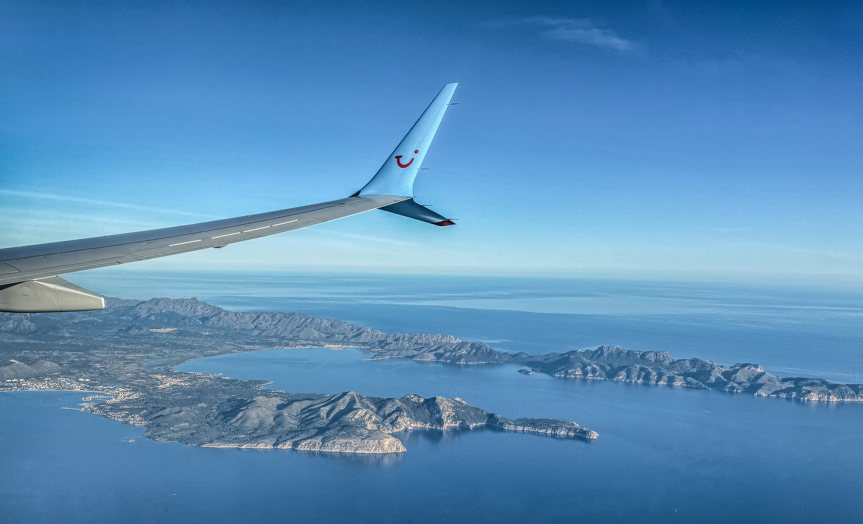 Landung Flughafen Mallorca