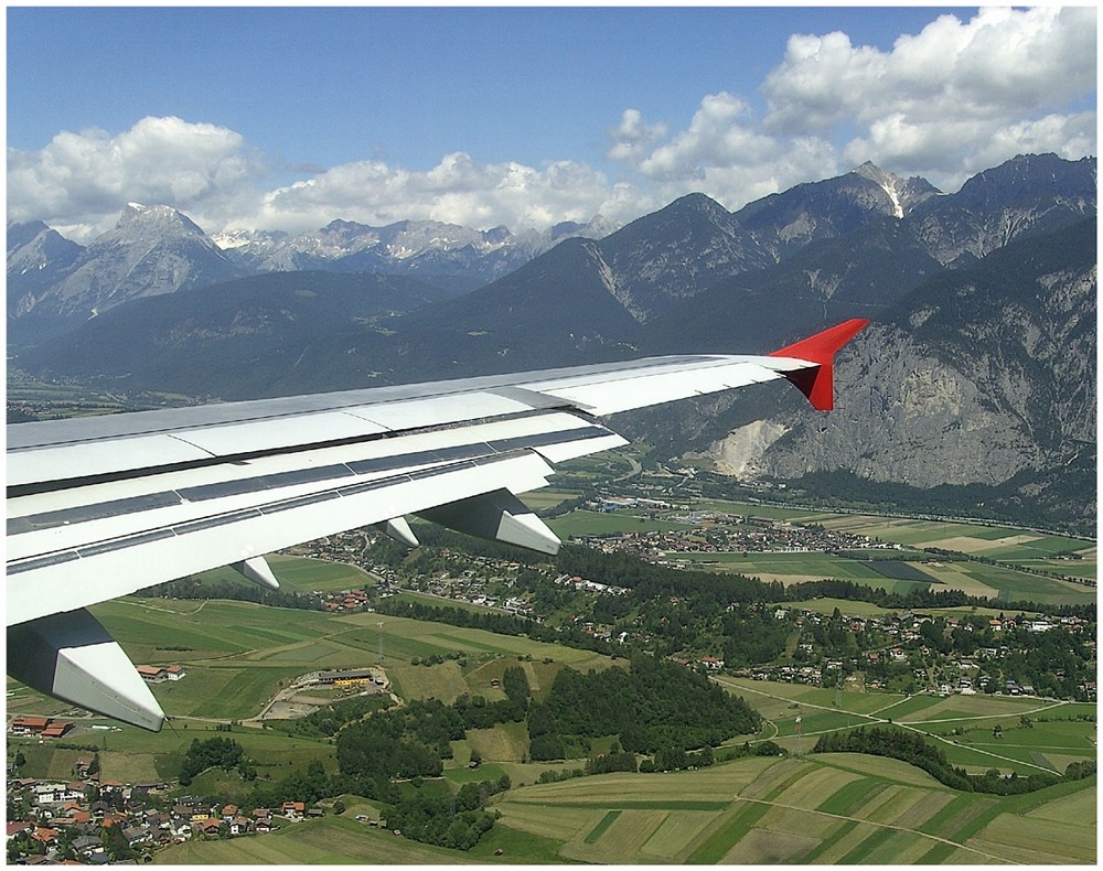 Landung im Inntal