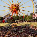 Landung im Olympiastadion