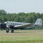 Landung in Dessau JU 52/3m