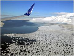 Landung in Longyearbyen- Svalbard