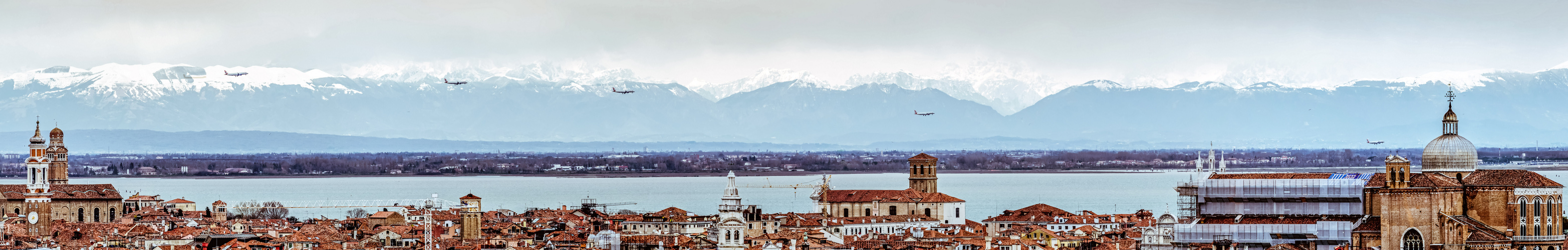 Landung in Venedig