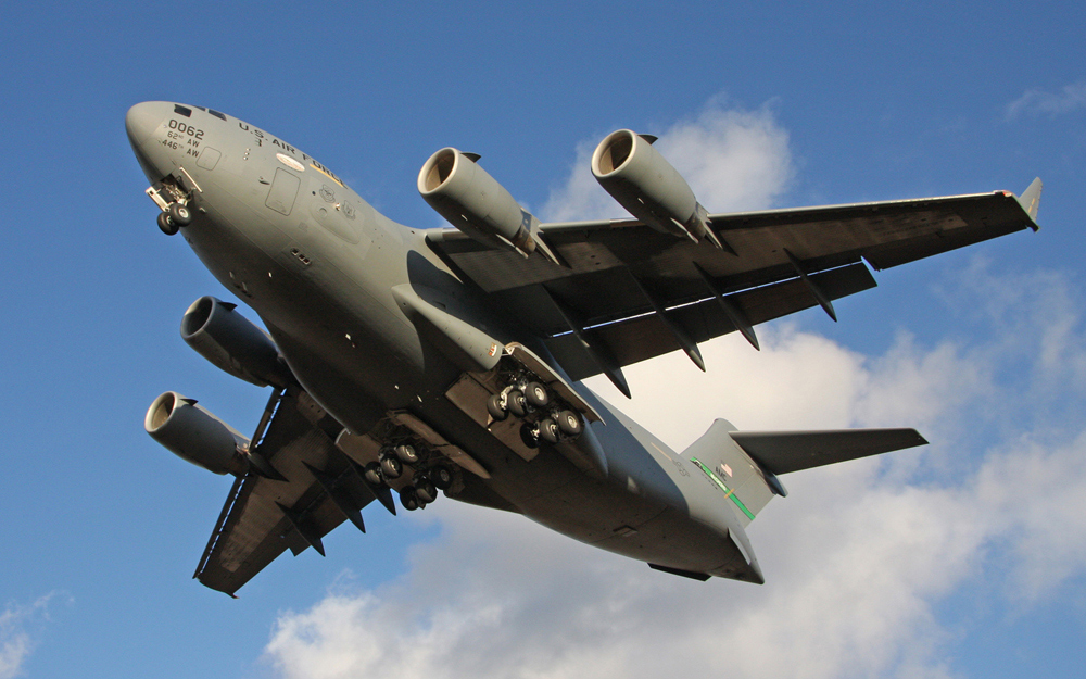 Landung Lockheed C17