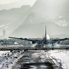 Landung Salzburg Airport