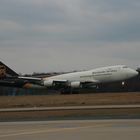 Landung UPS 747 in Köln