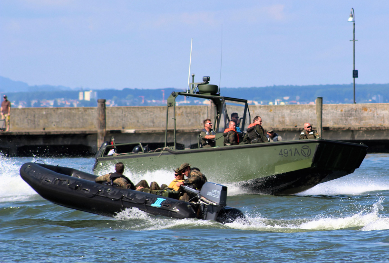 Landungsboote im Einsatz