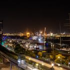 Landungsbrücke abends