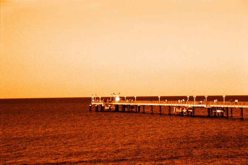 Landungsbrücke in Binz (Insel Rügen)