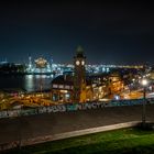 Landungsbrücken Hamburg at night