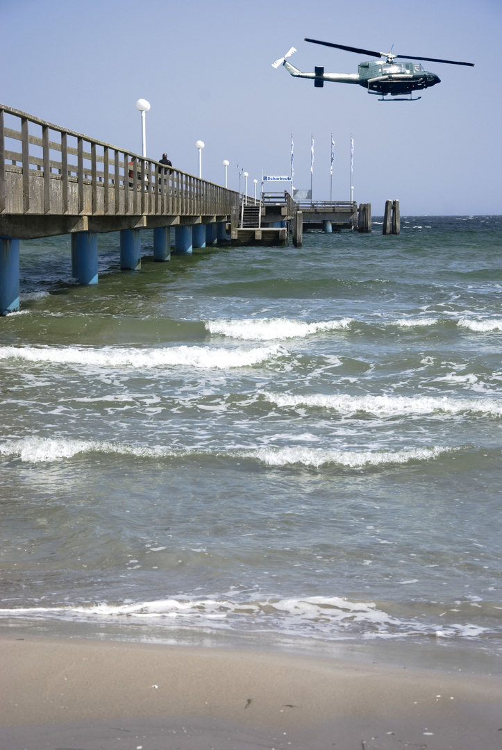 Landungssteg Scharbeutz an der Ostsee