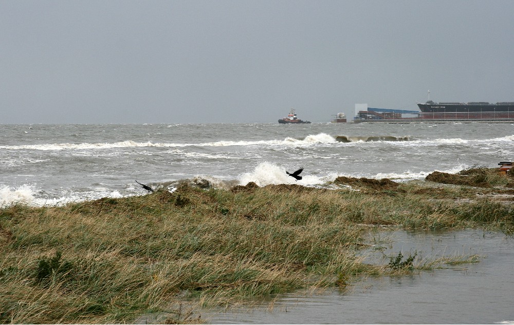 Landunter am Geniusstrand