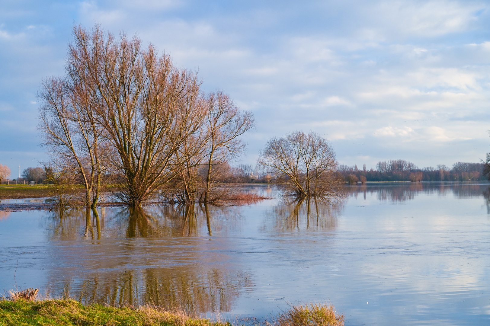 Landunter am Niederrhein