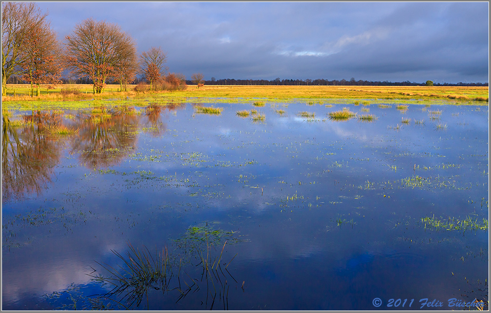 Landunter im Recker Moor