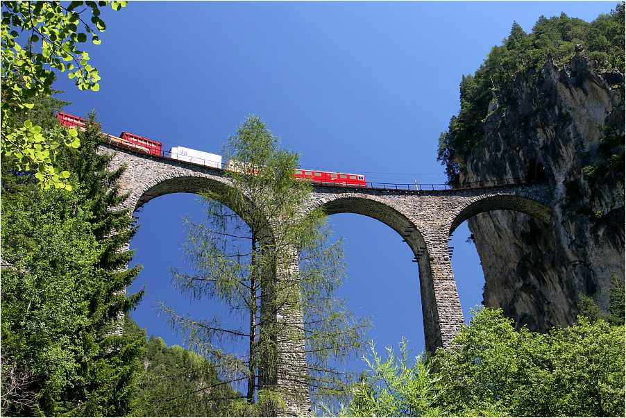 Landwasser-Viadukt bei Filisur (CH)