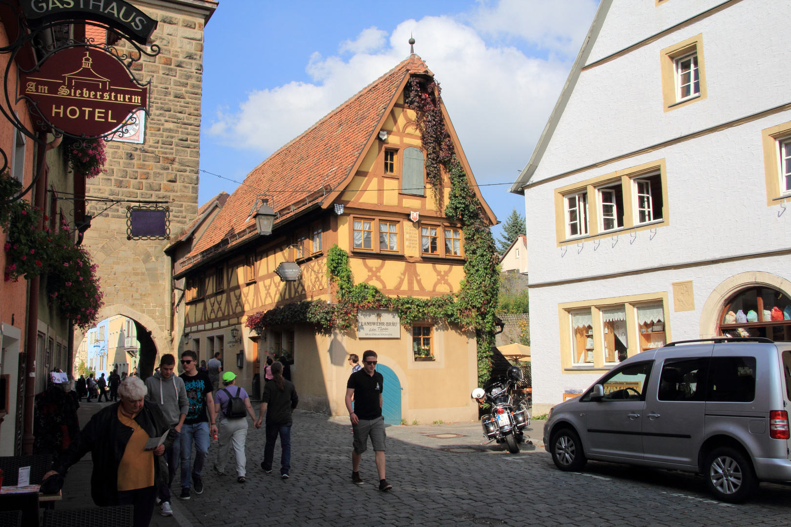 Landwehrbräu am Sieberstor in Rothenburg ob der Tauber