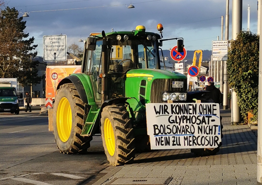 Landwirte gegen Agrarpolitik