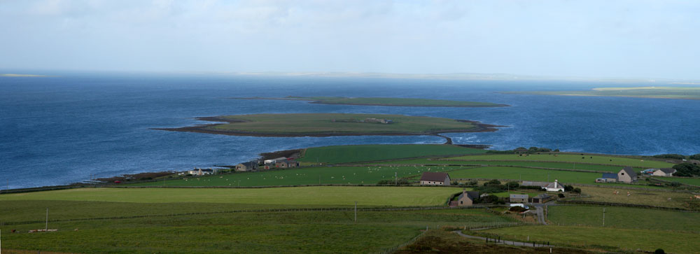 Landwirtschaftliche Betriebe auf den Orkney Islands