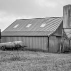 Landwirtschaftliche Kirche mit Predigtstuhl und Taufbecken?