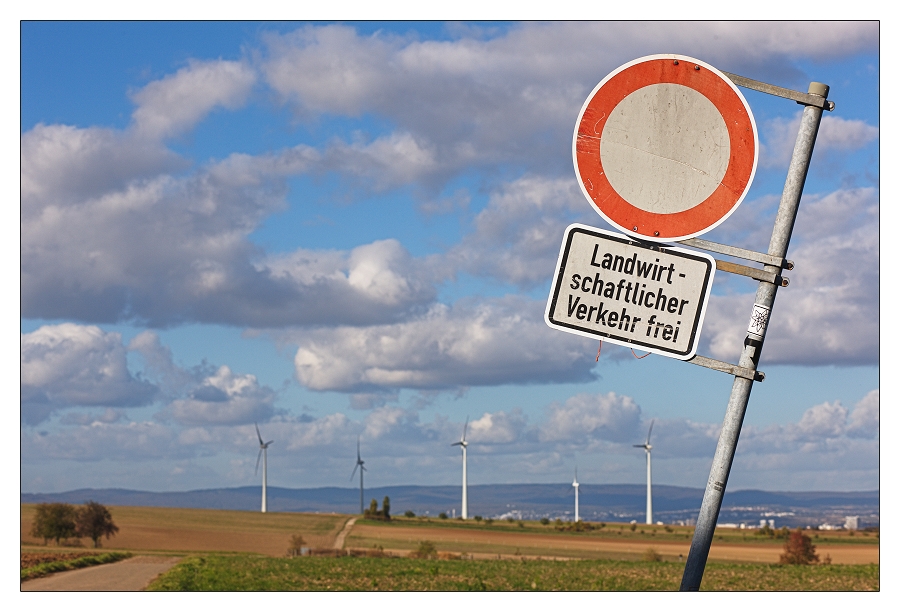 Landwirtschaftlicher Verkehr frei