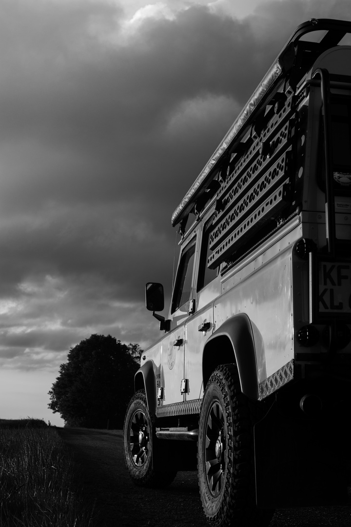 Landy in Black and White