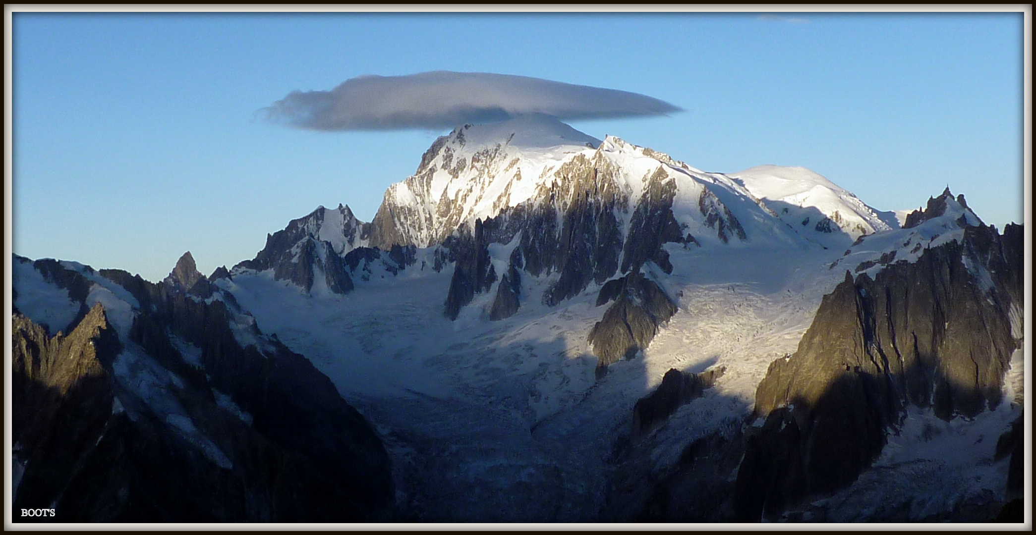 L'ANE SUR LE MONT BLANC