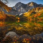 Langbathsee Herbstspiegelung