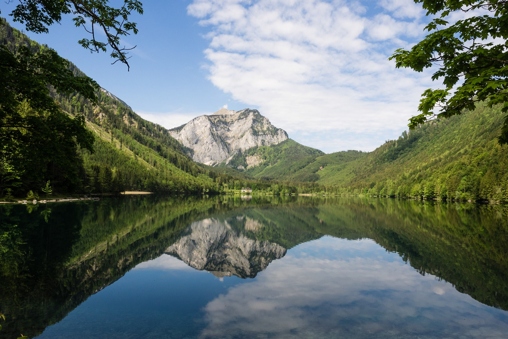 Langbathsee in Ebensee, Salzkammergut