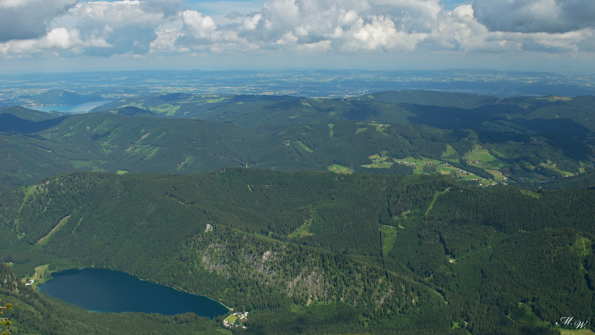 Langbathsee und Attersee