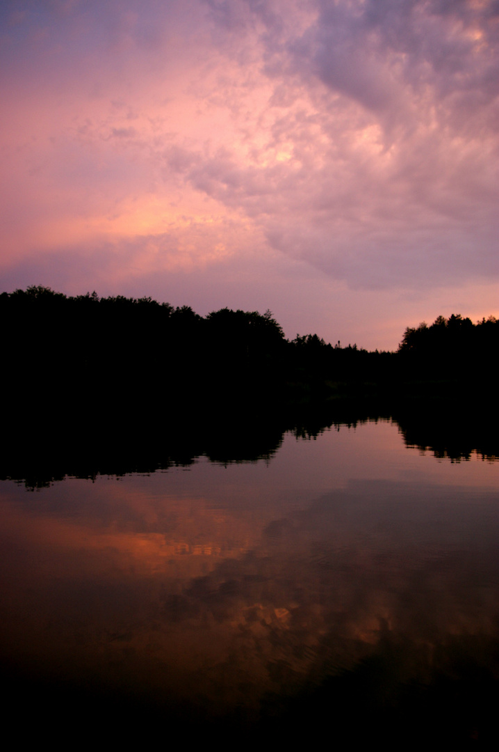 Langbürgener See Spiegelung