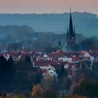 Langburkersdorf bei Nacht