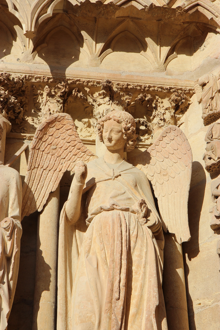 L'ange au sourire symbole de REIMS 