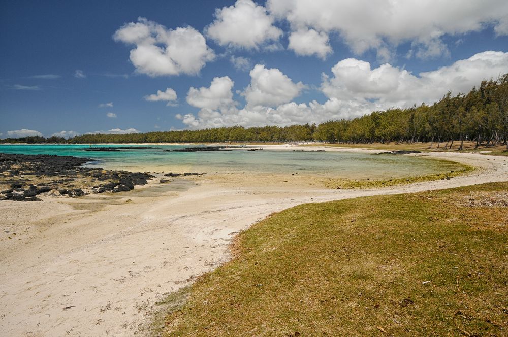 Lange einsame Strände - Mauritus Ostküste -