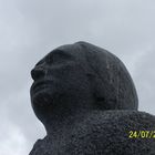 L'ange face au phare de l'île Vierge (Plouguerneau 29)