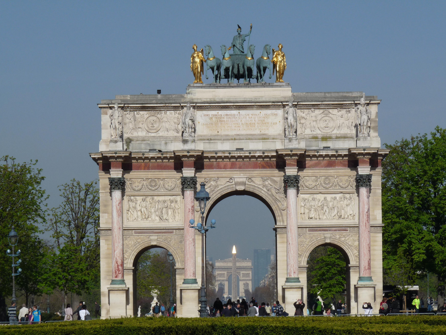 lange Perspektive ab Jardin des Tuileries