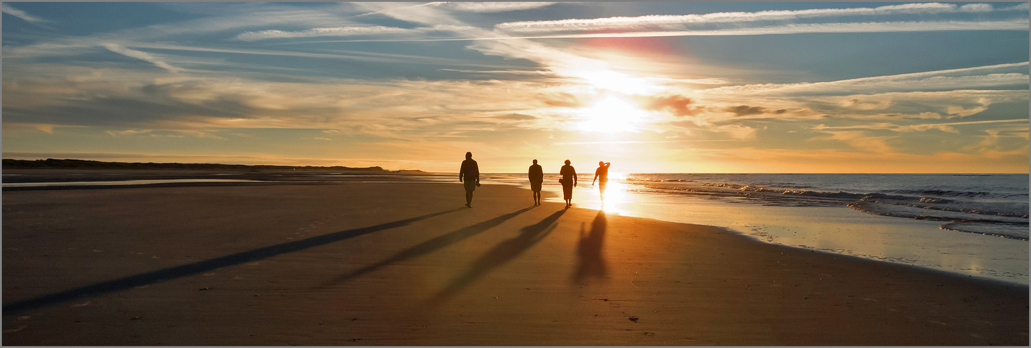 Lange Schatten auf Langeoog   . . .