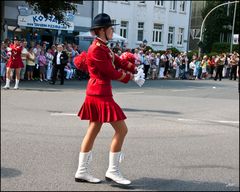 Lange Schatten, eilen voraus.