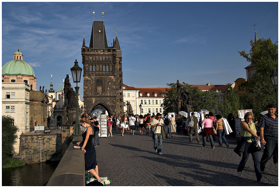 Lange Schatten - Karlsbrücke