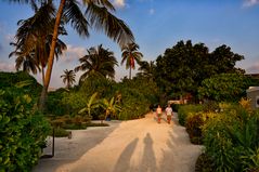 Lange Schatten - Malediven-