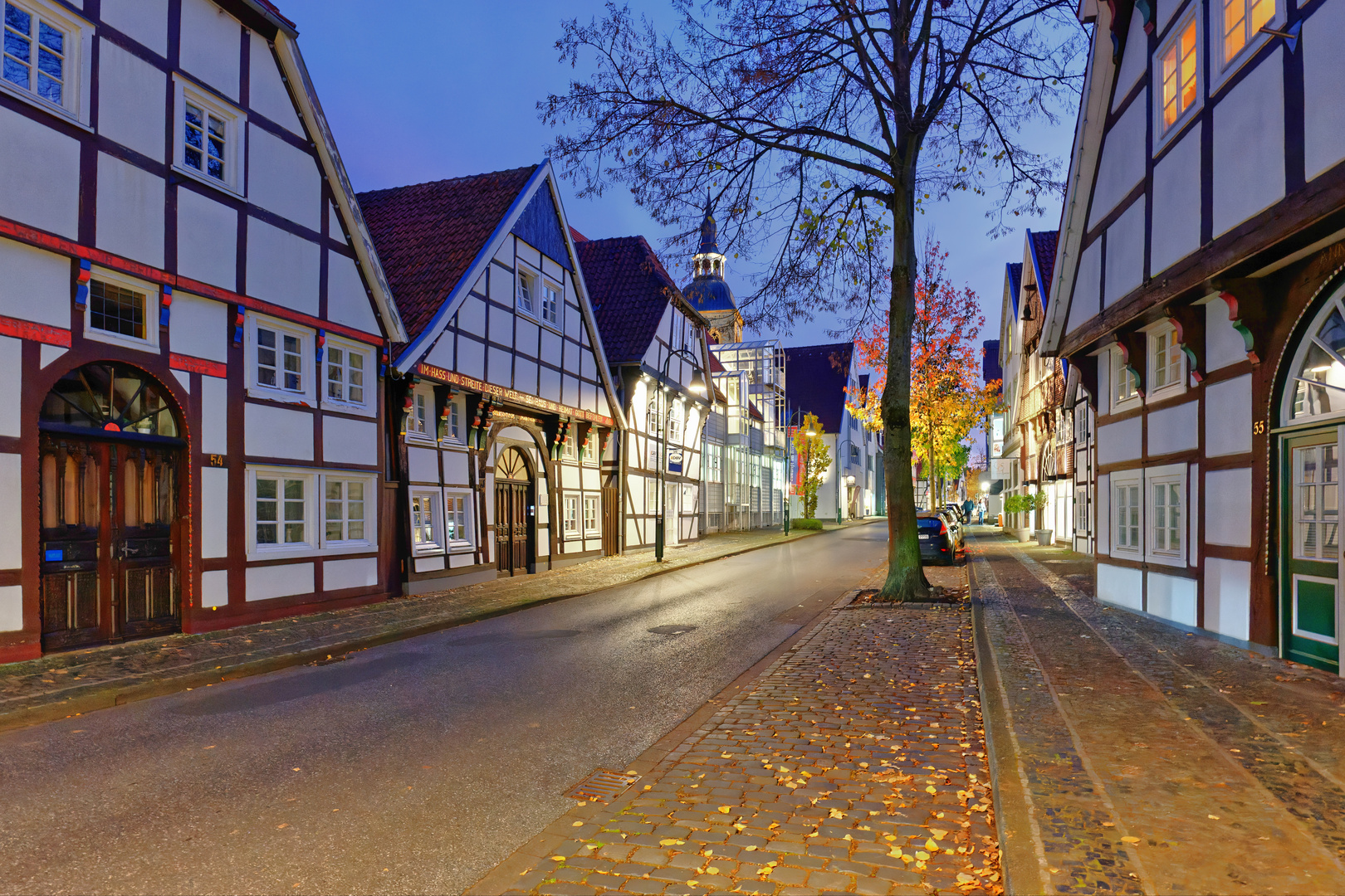 Lange Straße in Wiedenbrück