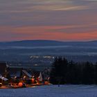 Lange vor Sonnenaufgang ist diese fast romantische Aufnahme...