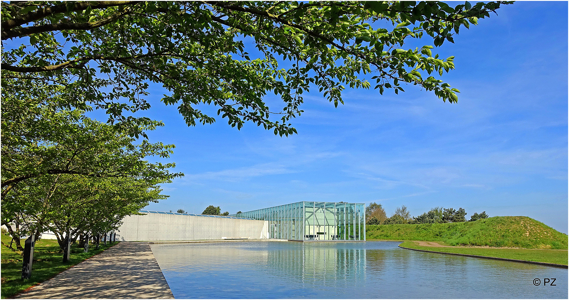 Langen Foundation in der Raketenstation Hombroich ... Foto ...