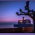 Langenargener Schloss in der blauen Stunde