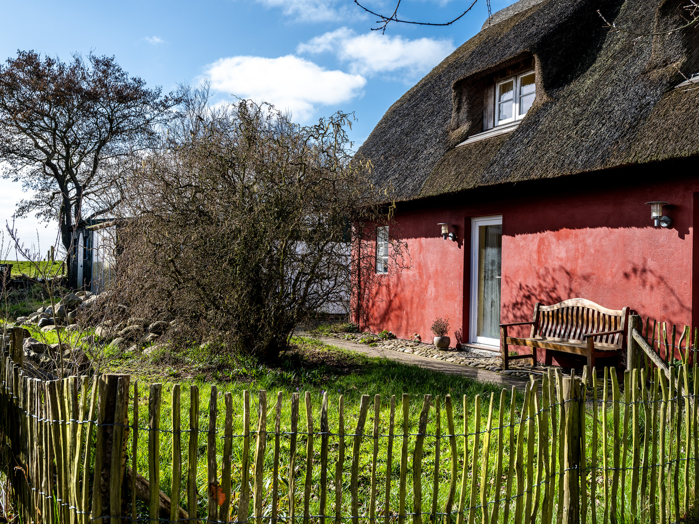 Langeness - Hallig Oland - Das rote Haus 