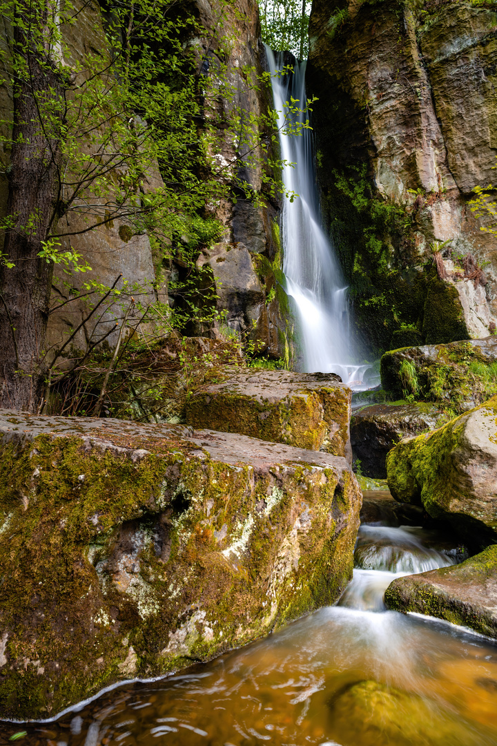Langenhennersdorfer Wasserfall Foto & Bild landschaft, wasserfälle