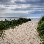 Langeoog " Auf dem Weg zum Sandstrand "