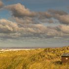 Langeoog, Oststrand mit Hütte