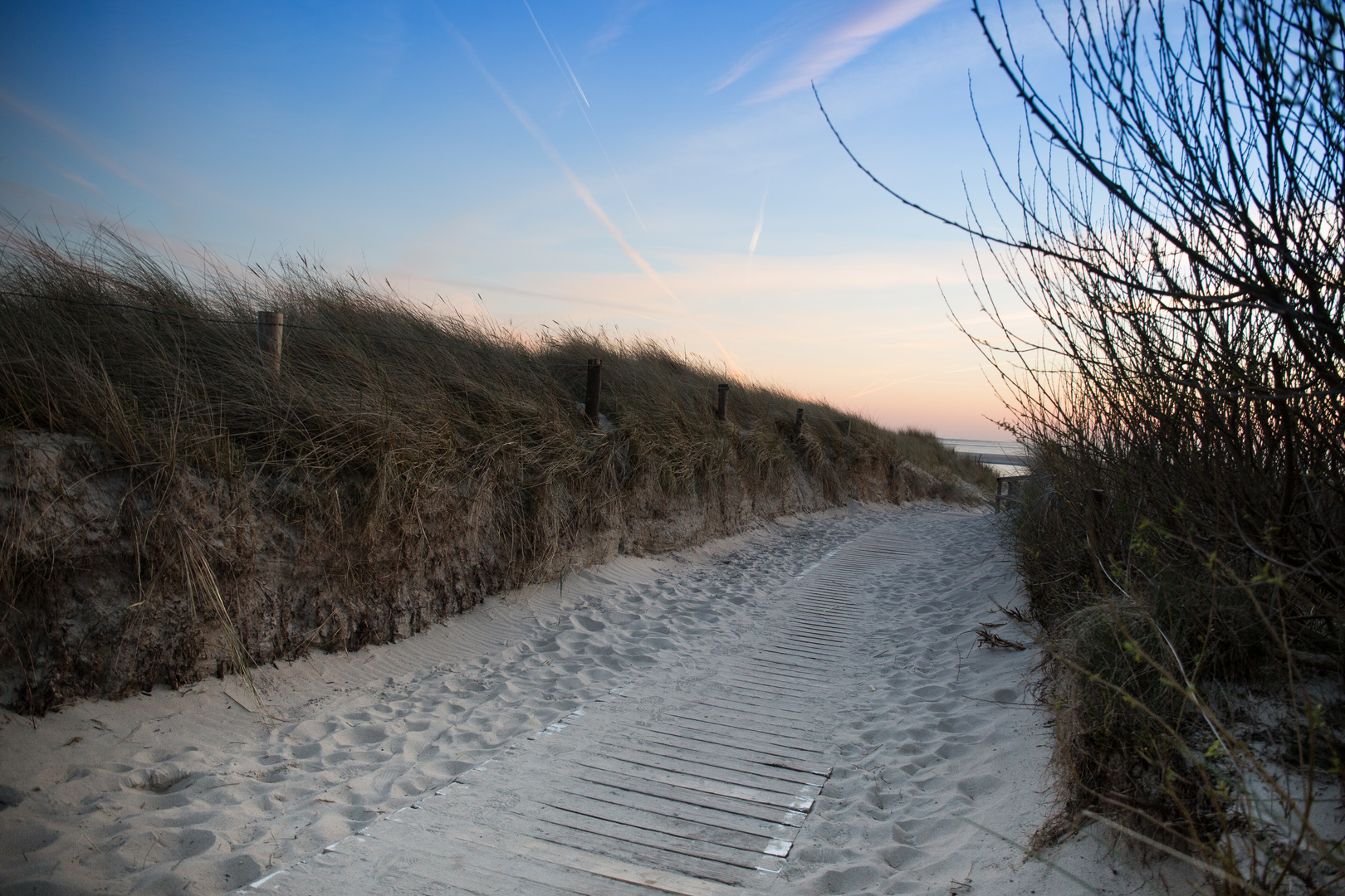 Langeoog Weg zum Strand